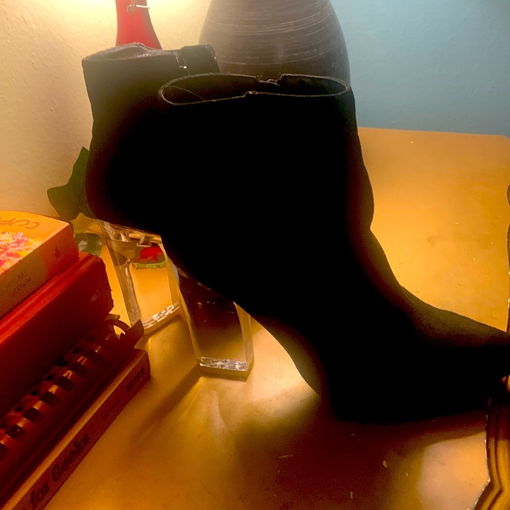 Translucent Heel Bootie - image 6